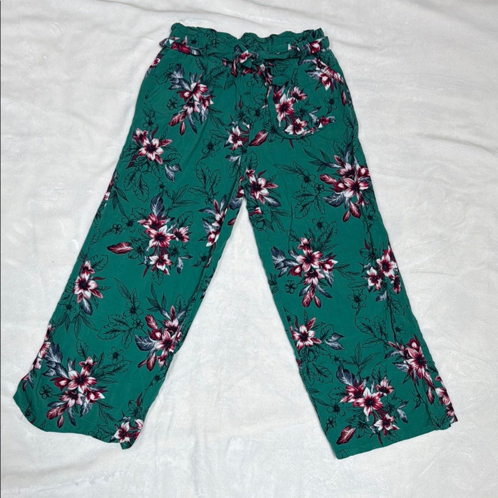 Candie's Teal Floral Pants